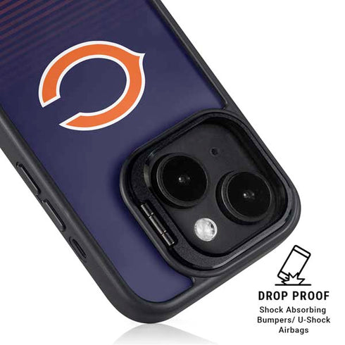 NFL Chicago Bears Breakaway iPhone 15 Kickstand Case