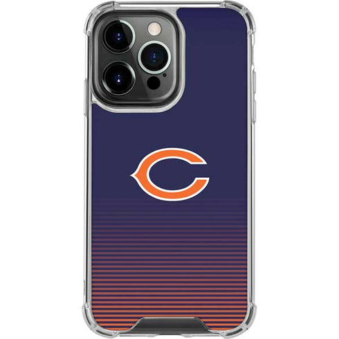 NFL Chicago Bears Breakaway iPhone 16 Pro Clear Case