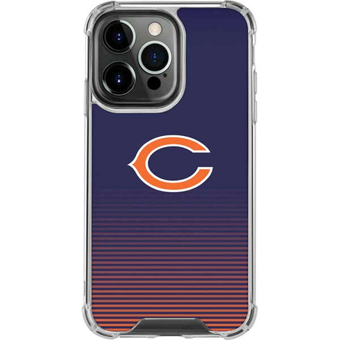 NFL Chicago Bears Breakaway iPhone 16 Pro Max Clear Case