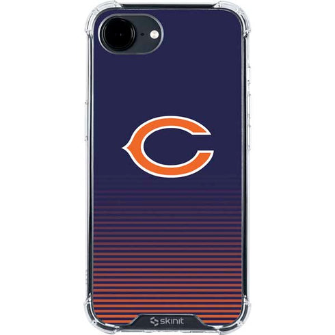 NFL Chicago Bears Breakaway iPhone 16e Clear Case