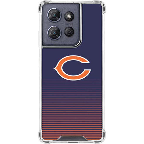 NFL Chicago Bears Breakaway Moto G 5G (2025) Clear Case