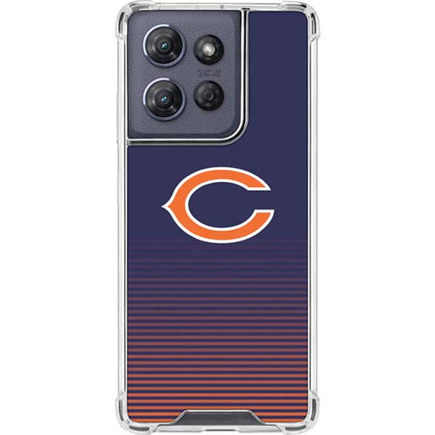 NFL Chicago Bears Breakaway Moto G Play 5G (2025) Clear Case