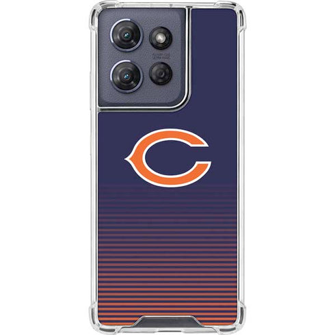 NFL Chicago Bears Breakaway Moto G Stylus 5G (2025) Clear Case