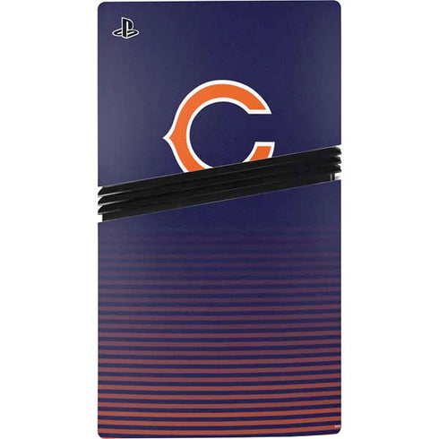 NFL Chicago Bears Breakaway PS5 Pro Disk Console Skin