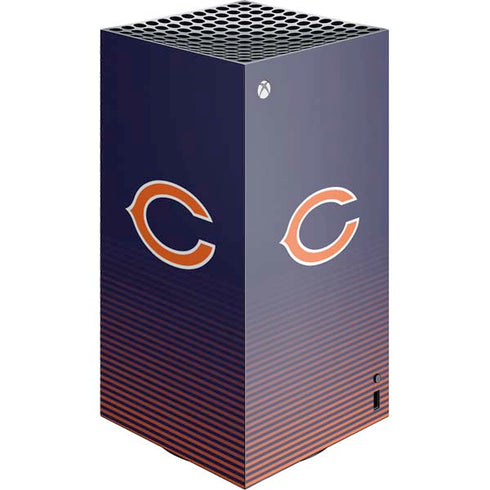 NFL Chicago Bears Breakaway XBox Series X Digital Edition Console Skin