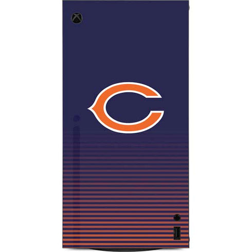 NFL Chicago Bears Breakaway XBox Series X Digital Edition Console Skin