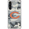 NFL Chicago Bears Camo Galaxy S24 FE Clear Case