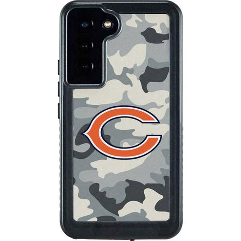 NFL Chicago Bears Camo Galaxy S24 Plus Waterproof Case