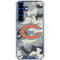 NFL Chicago Bears Camo Galaxy S25 Clear Case