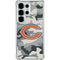 NFL Chicago Bears Camo Galaxy S25 Ultra Clear Case