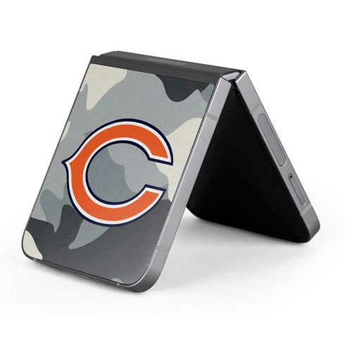 NFL Chicago Bears Camo Galaxy Z Flip6 Skin