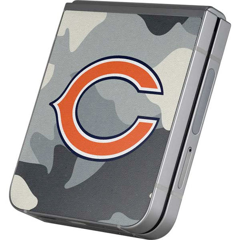 NFL Chicago Bears Camo Galaxy Z Flip6 Skin