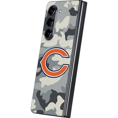 NFL Chicago Bears Camo Galaxy Z Fold5 5G Skin