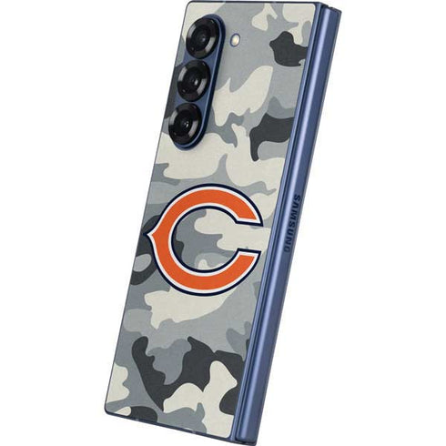 NFL Chicago Bears Camo Galaxy Z Fold6 Skin