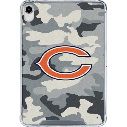 NFL Chicago Bears Camo iPad 11th Gen (2025) Clear Case
