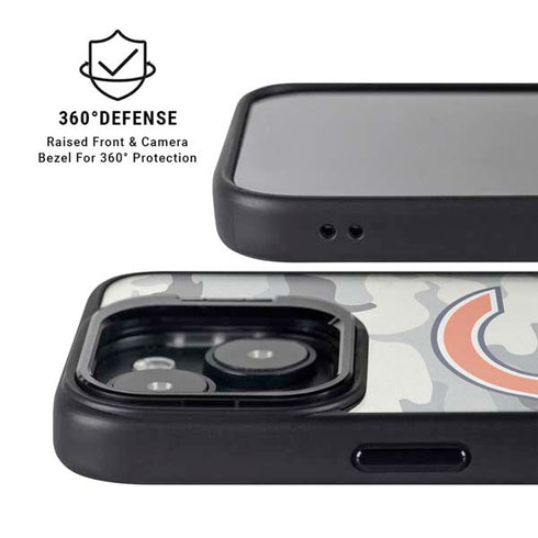 NFL Chicago Bears Camo iPhone 13 Kickstand Case