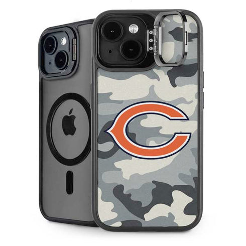 NFL Chicago Bears Camo iPhone 14 Kickstand Case