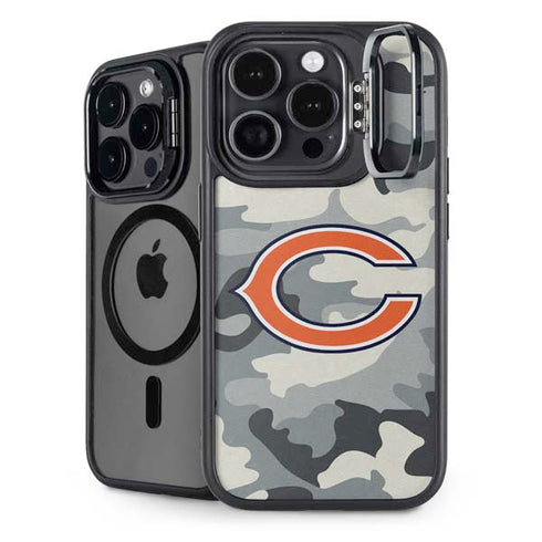 NFL Chicago Bears Camo iPhone 14 Pro Max Kickstand Case