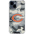 NFL Chicago Bears Camo iPhone 15 Clear Case