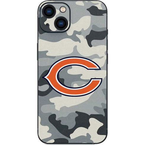 NFL Chicago Bears Camo iPhone 15 Skin