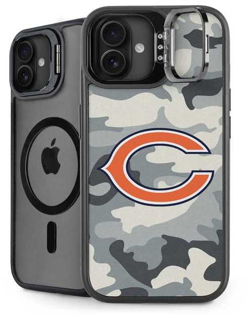 NFL Chicago Bears Camo iPhone 16 Plus Kickstand Case