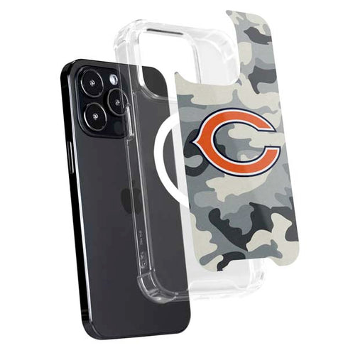 NFL Chicago Bears Camo iPhone 16 Pro MagSafe Case