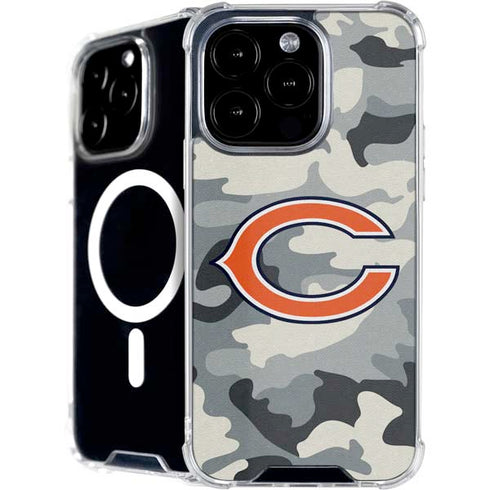 NFL Chicago Bears Camo iPhone 16 Pro Max MagSafe Case