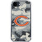 NFL Chicago Bears Camo iPhone 16e Clear Case