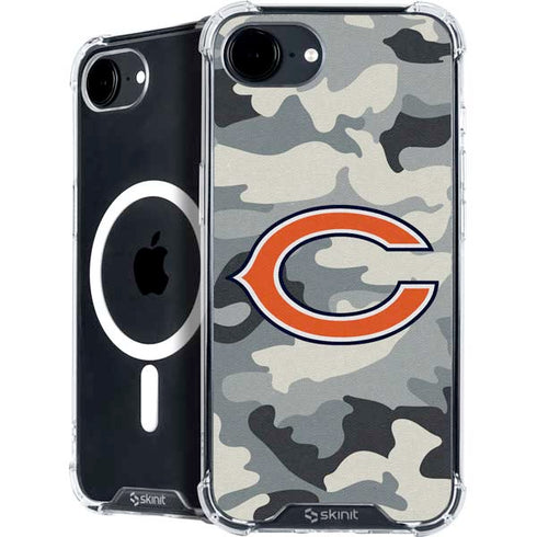 NFL Chicago Bears Camo iPhone 16e MagSafe Case
