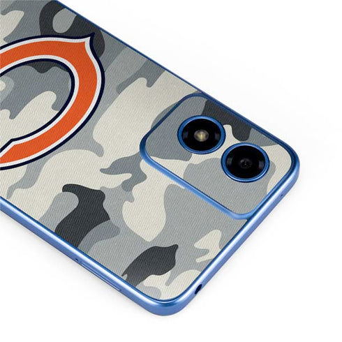 NFL Chicago Bears Camo Moto G Play 4G (2024) Skin