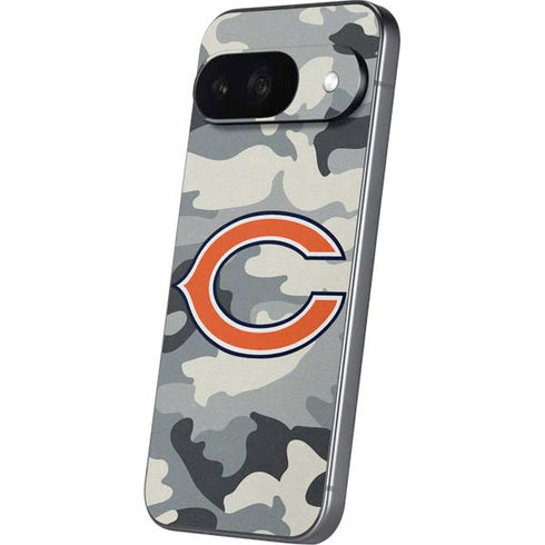 NFL Chicago Bears Camo Google Pixel 9 Skin