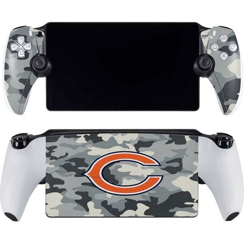 NFL Chicago Bears Camo PlayStation Portal Remote Player Skin