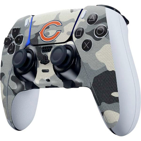 NFL Chicago Bears Camo PS5 DualSense Edge Pro Controller Skin