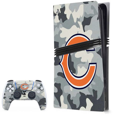 NFL Chicago Bears Camo PlayStation PS5 Skins