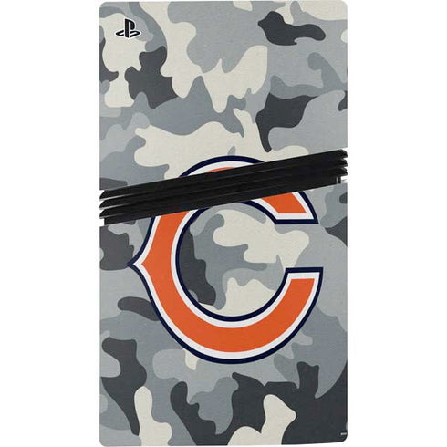 NFL Chicago Bears Camo PS5 Pro Console Skin
