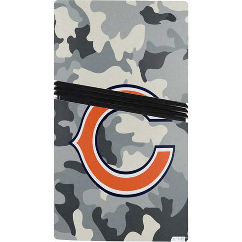 NFL Chicago Bears Camo PS5 Pro Console Skin