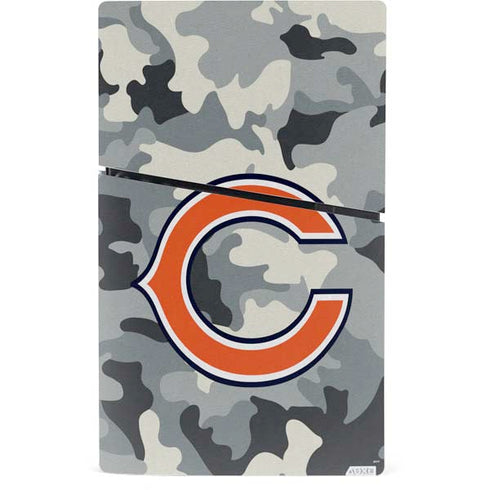 NFL Chicago Bears Camo PS5 Slim Digital Edition Console Skin