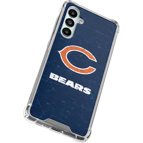 NFL Chicago Bears Distressed Galaxy A16 5G Clear Case