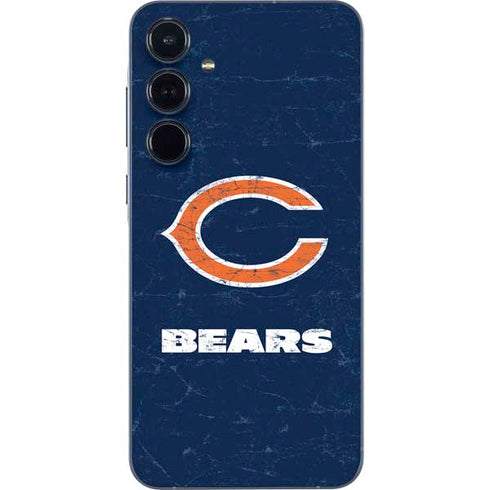 NFL Chicago Bears Distressed Galaxy A55 5G Skin