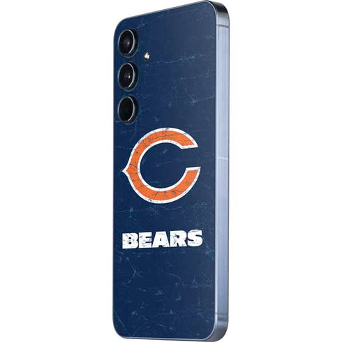 NFL Chicago Bears Distressed Galaxy A55 5G Skin