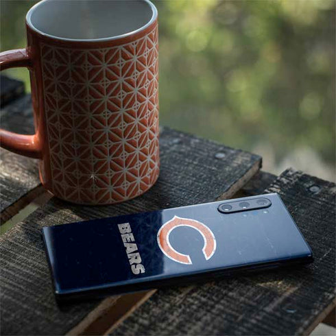NFL Chicago Bears Distressed Galaxy Note 10 Plus Skin