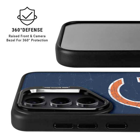 NFL Chicago Bears Distressed Galaxy S25 Kickstand Case