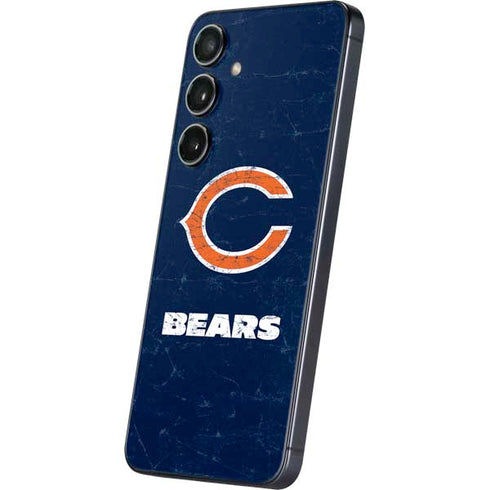 NFL Chicago Bears Distressed Galaxy S25 Plus Skin