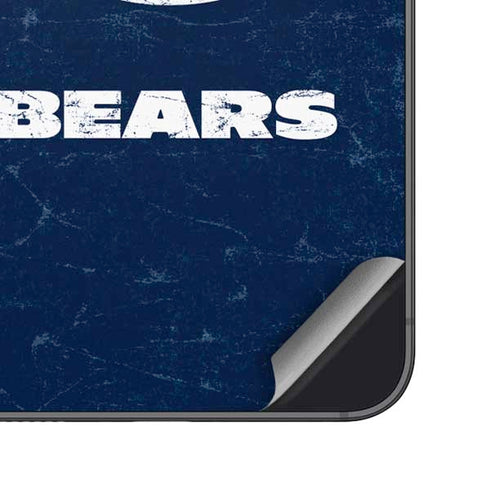 NFL Chicago Bears Distressed Galaxy S24 Skin