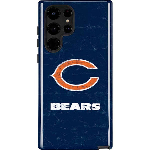 NFL Chicago Bears Distressed Galaxy S25 Ultra Impact Case