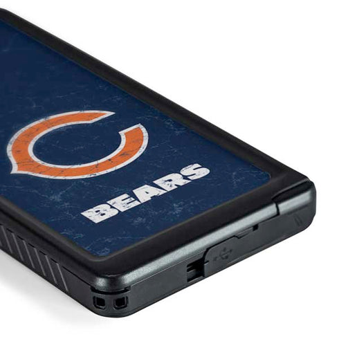 NFL Chicago Bears Distressed Galaxy S24 Ultra Waterproof Case