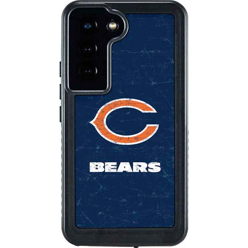 NFL Chicago Bears Distressed Galaxy S24 Waterproof Case