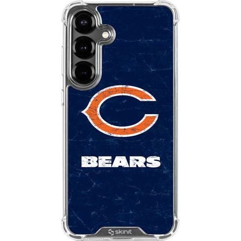 NFL Chicago Bears Distressed Galaxy S26 Clear Case