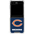 NFL Chicago Bears Distressed Galaxy Z Flip6 Clear Case