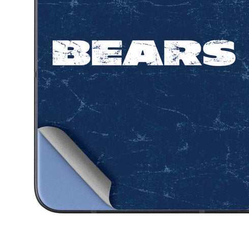 NFL Chicago Bears Distressed Galaxy Z Fold5 5G Skin